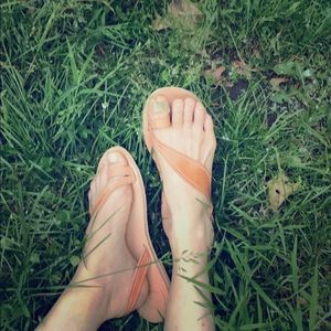 Unique handmade leather sandals